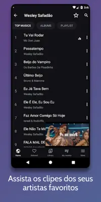 Fyzer Reprodutor de Músicas android App screenshot 0